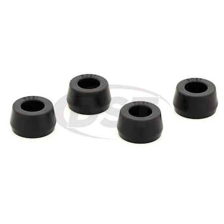 Energy Suspension Black Polyurethane Includes Four Halves For Half Bushing Style For Large Race Hourglass 9.8143G